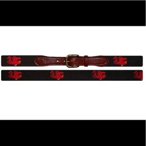 Smathers & Branson USC Gamecocks Needlepoint Belt